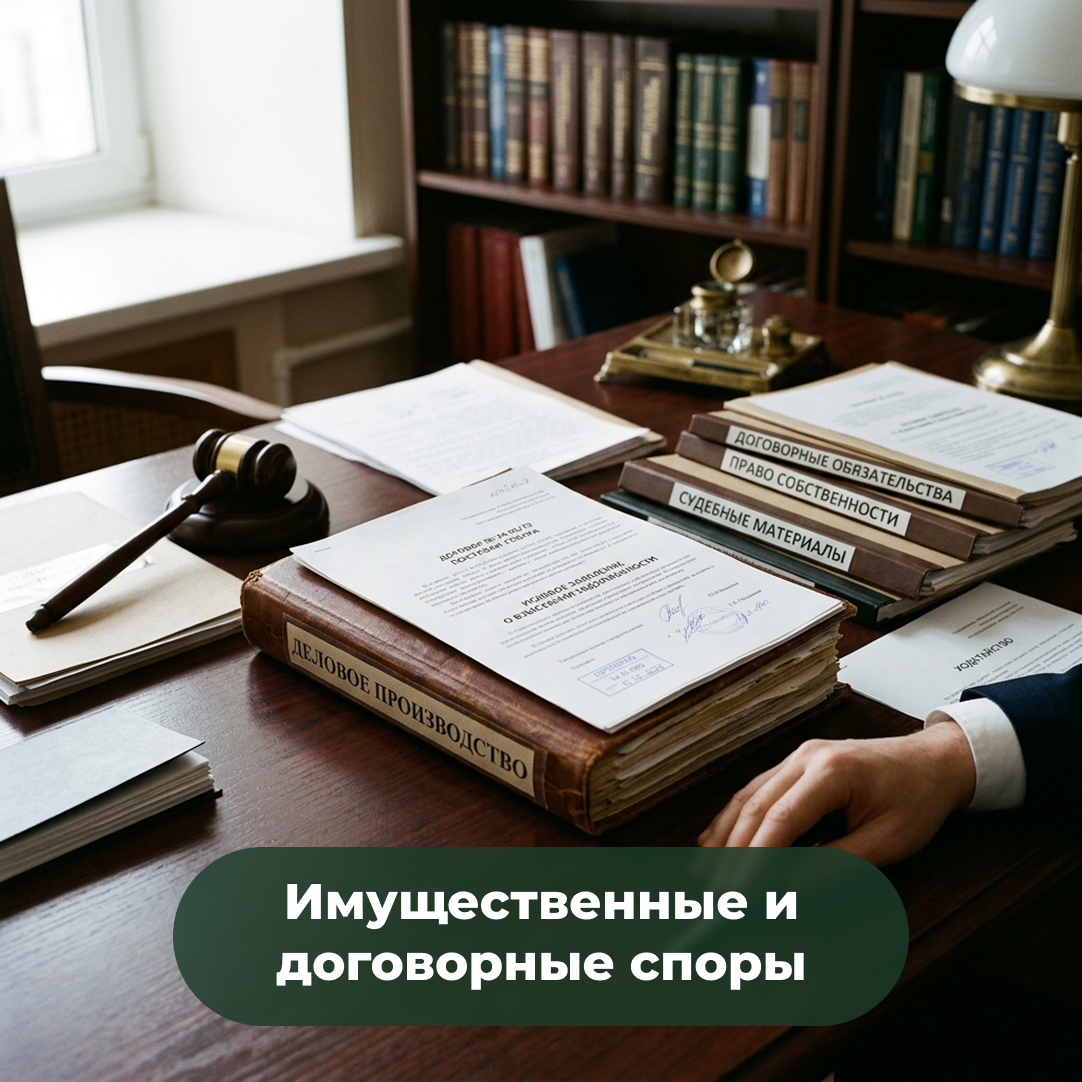 Имущественные и договорные споры